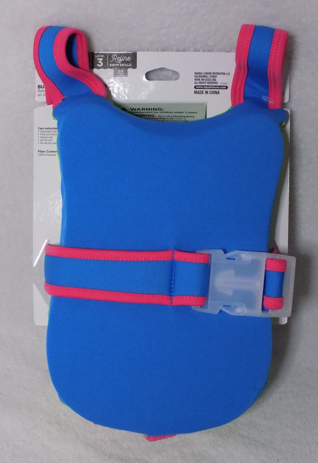 Swim School Progressive Swim Trainer Level 3 Ocean Theme Ages 3-5 Max 38 lbs