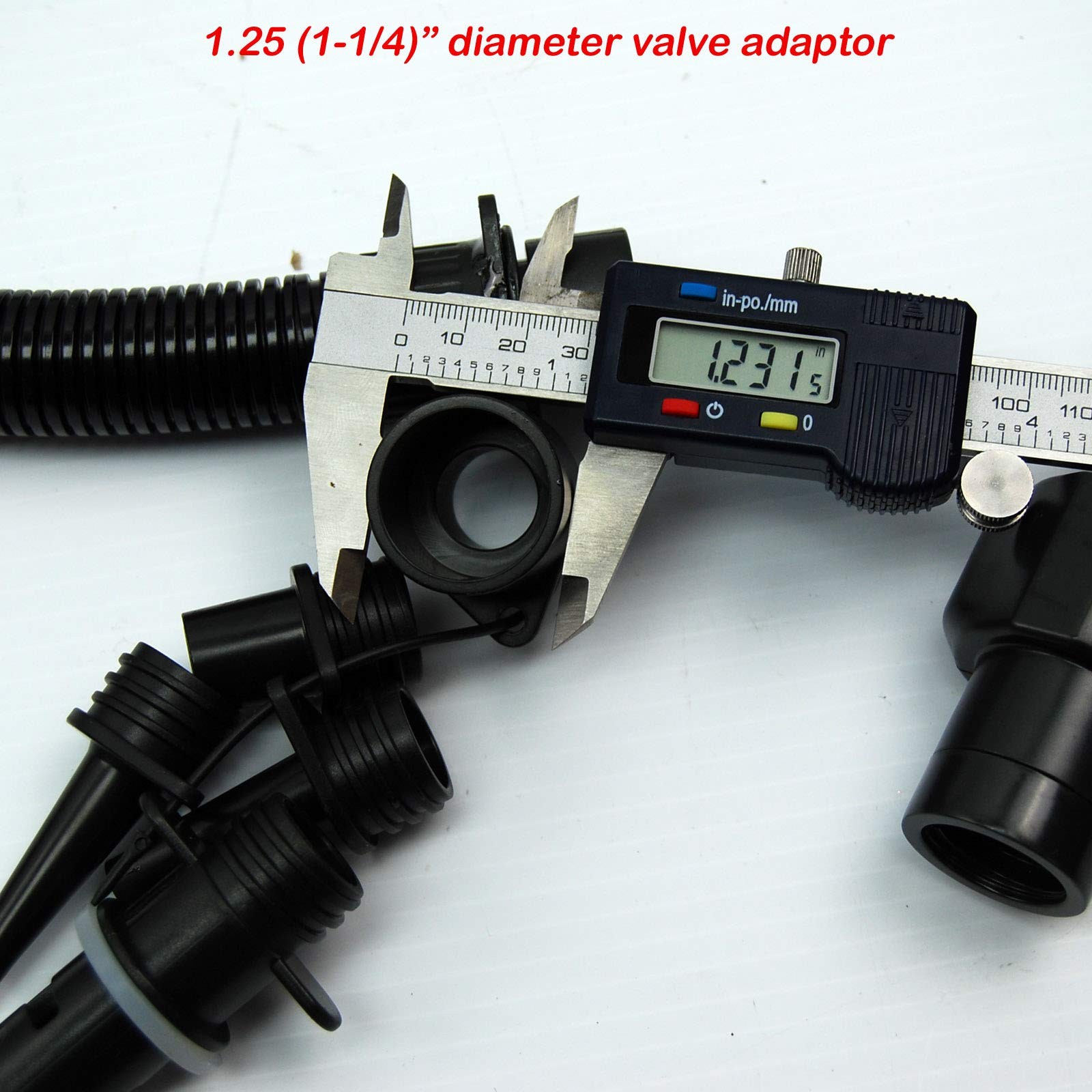 Nylon Hose Kit for 20PSI SUP Pump (Version 2: SUP Hose with Multiple Adapters)
