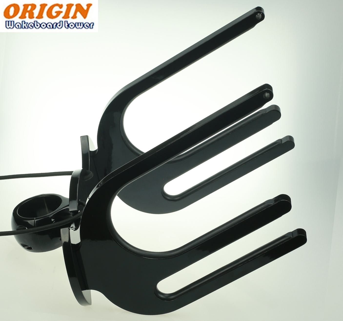 ORIGIN WKIIB Kneeboard / Wakeboard Tower Combo Rack Black Coated 5 Yry Warranty