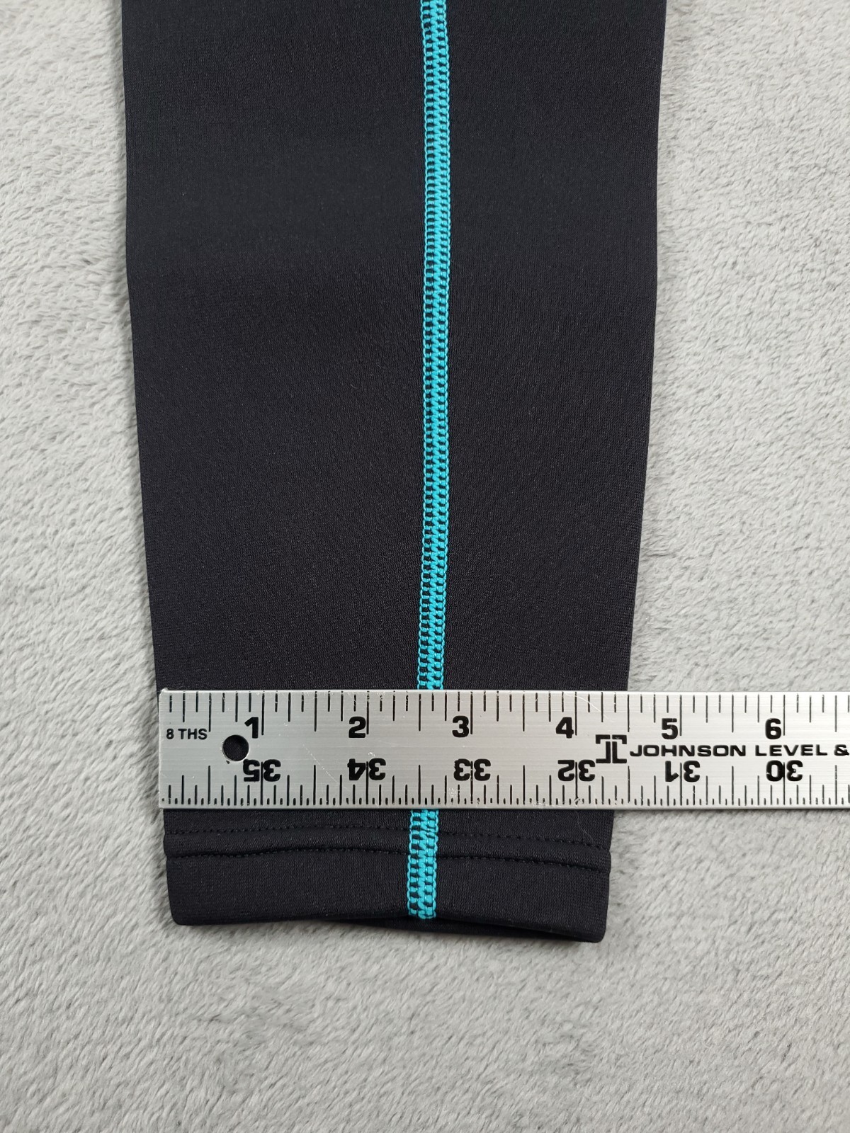 Goldfin Wetsuit Womens M Black Cyan 2 Piece Full Length Long Sleeve Diving Surf
