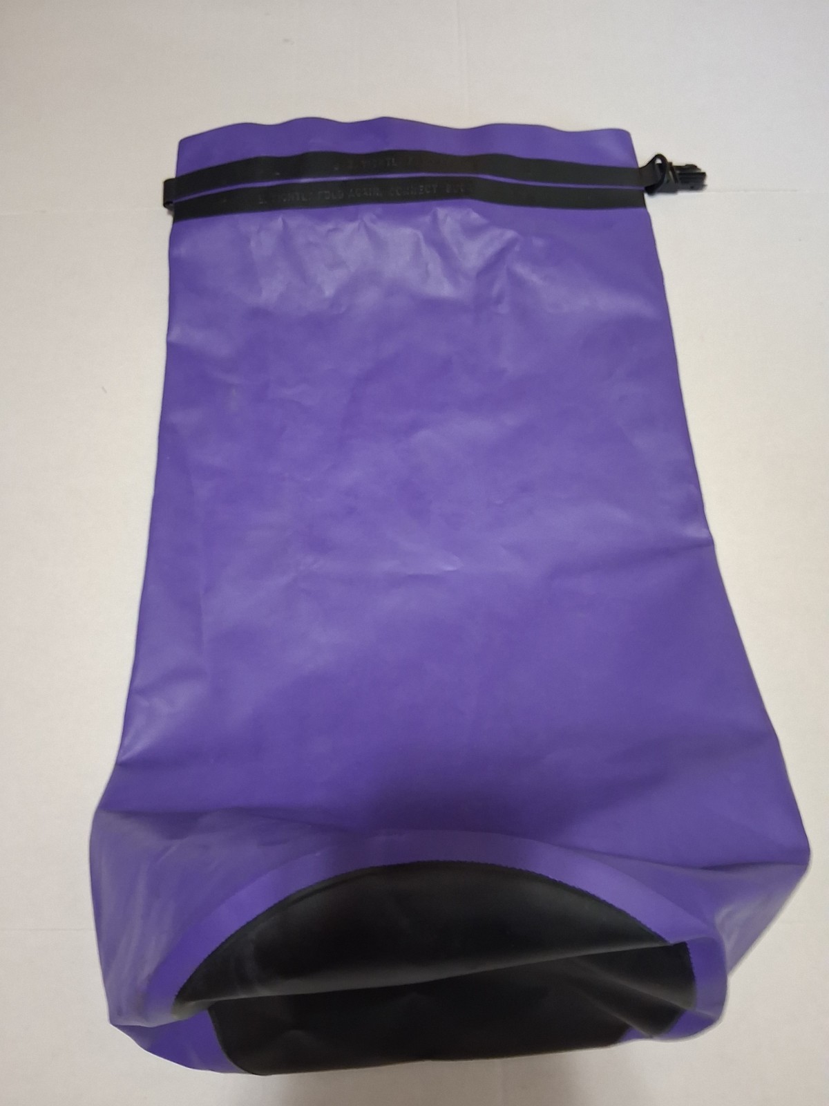 L.L. Bean Baja 30 HD Dry Bag Purple Roll-Top Waterproof Duffel Cascade