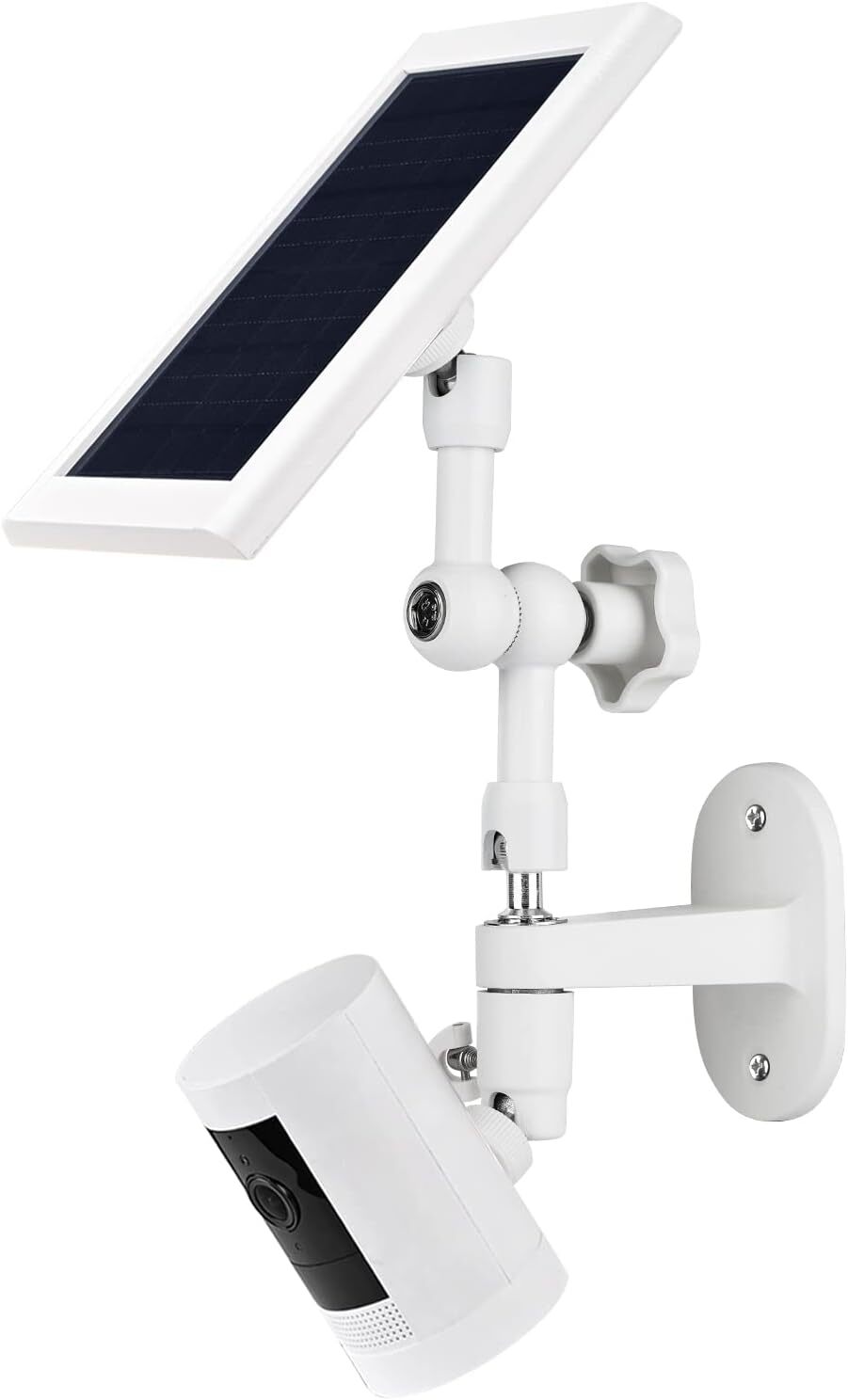 2-in-1 Wall Mount for Ring Solar Panel, Stick Up Cam Battery, Spotlight Cam…