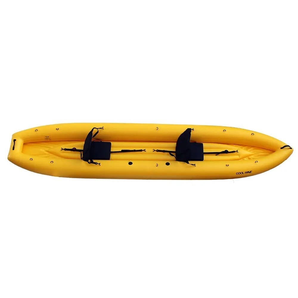 Kayak Inflatable Heavy Duty. COOL WAVE. Made in UKRAINE.