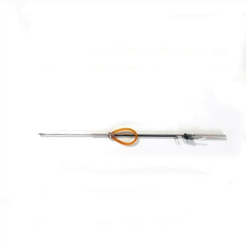 1Pc Stainless Steel Rubber Band Ejection Fish Gun Diving Guns-without/ with Barb