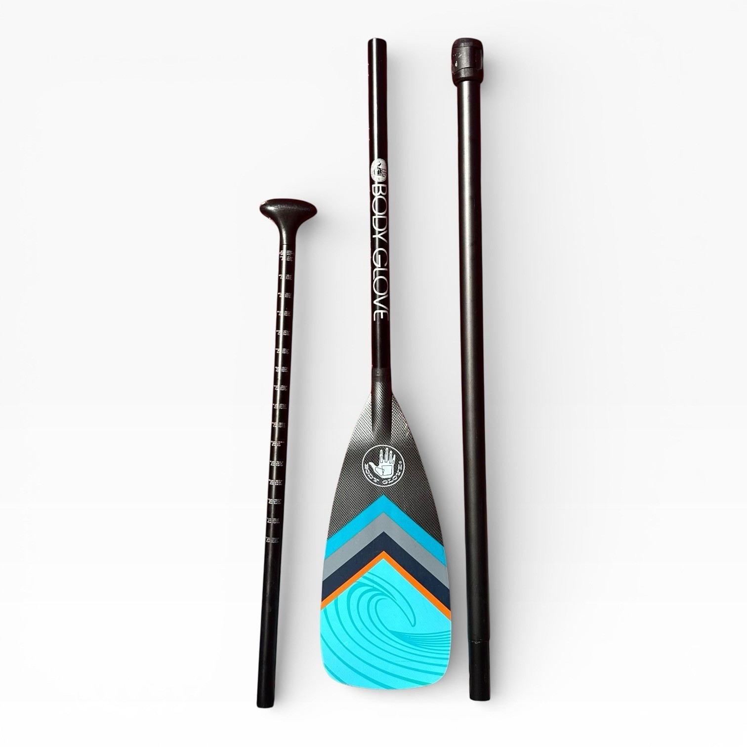 Body Glove Adjustable SUP Paddle For Paddle Board, 3 Piece, Lightweight Aluminum