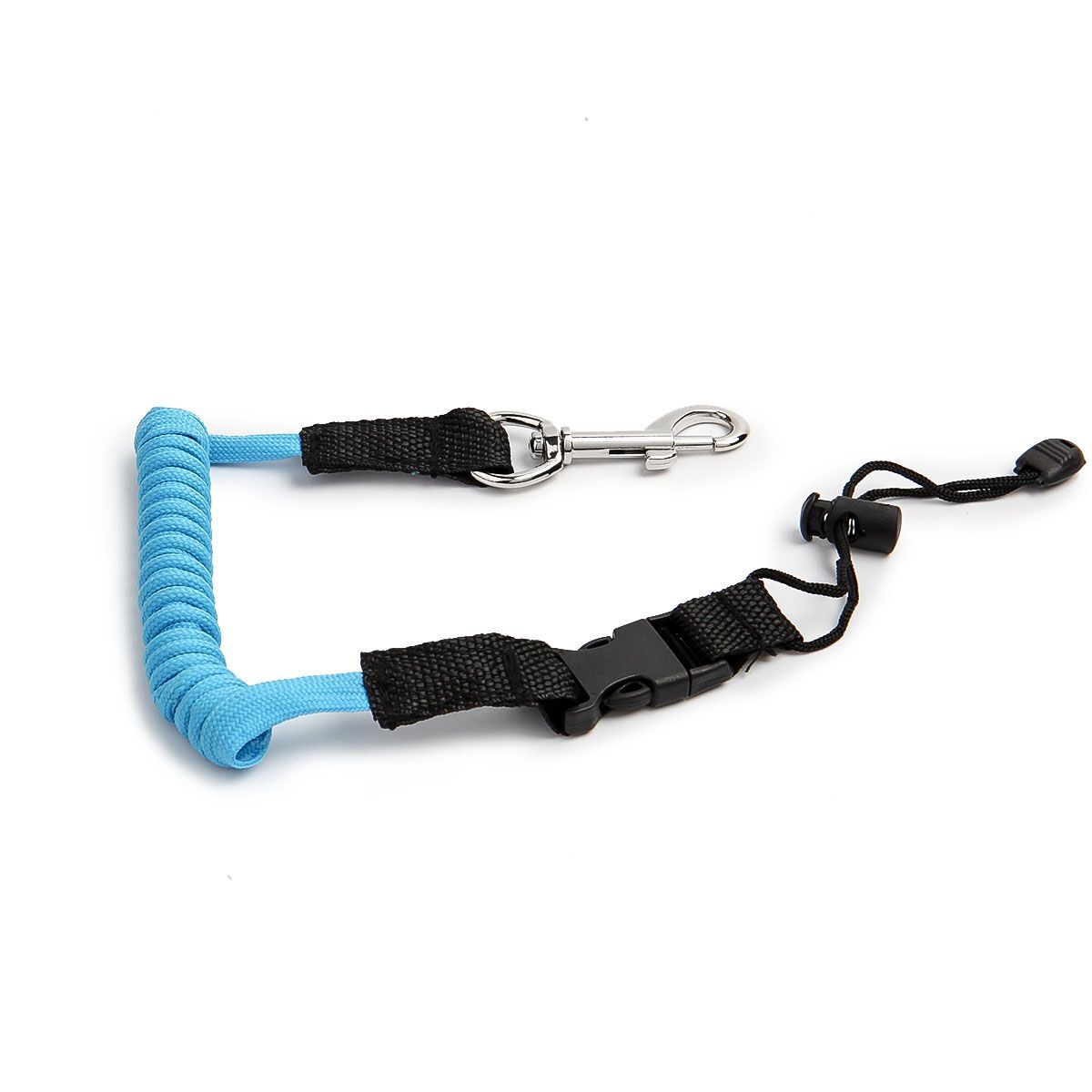 2 Kayak Canoe Elastic Paddle Leash Safety Fishing Rod Lanyard Accessories Rope