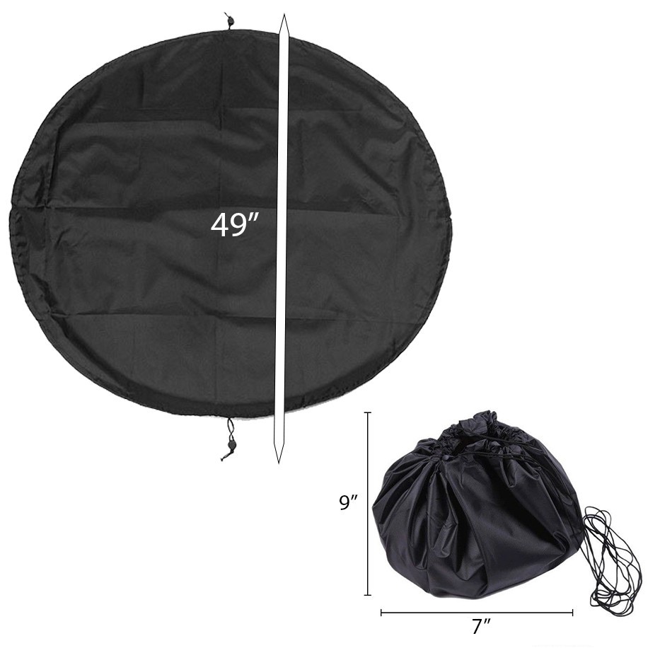 Beach Storage Bag Swimsuit Organizer Wetsuit Changing Sand Wetsuit Mat Bag