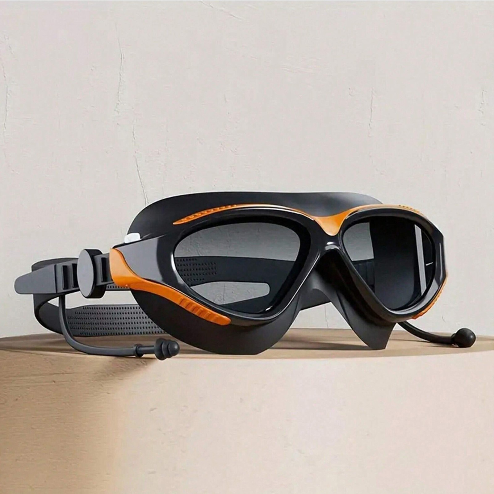 Wide View Clear View Swimming Goggles for Adult, Anti-Fog UV Protection No Leak