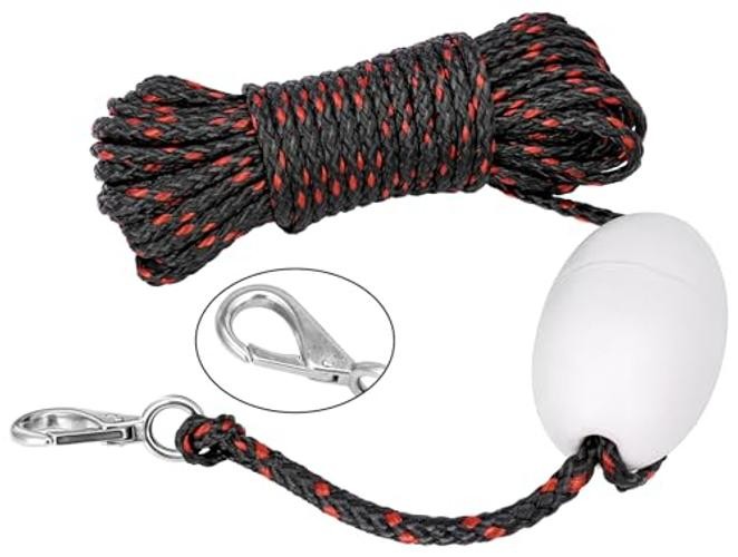 Mushroom Anchor Kit for Kayaks, Canoes, Paddle Boardswith Rope and Black