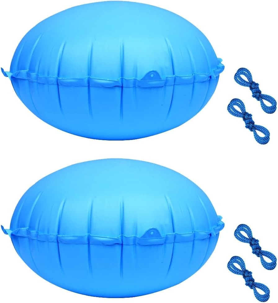2 Pack Pool Air Pillows for Above Ground Pools, 4 Ft Winter PVC Pool Cover Air