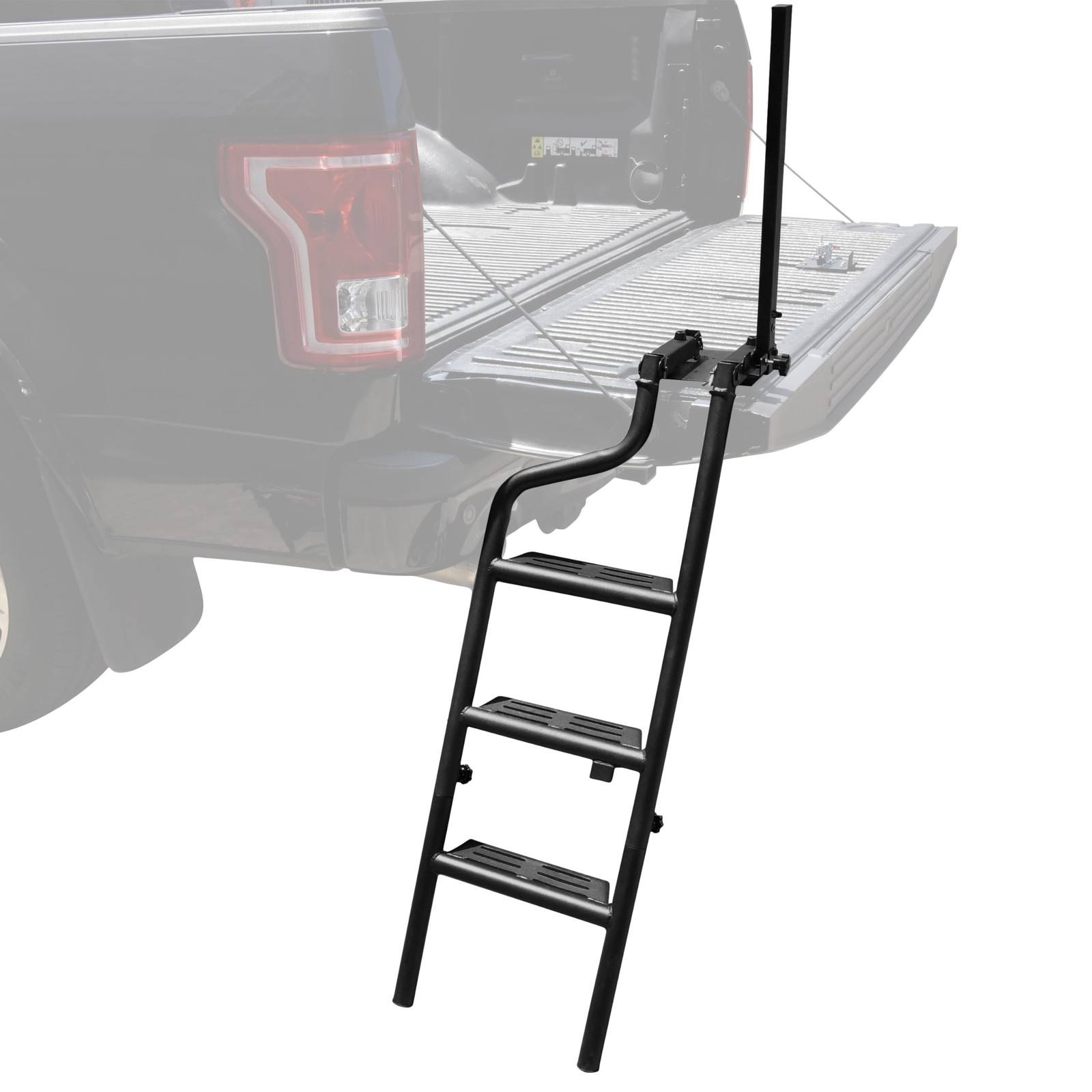 42” Universal Tailgate Ladders for Pickup Truck, Heavy Duty Foldable Pickup …