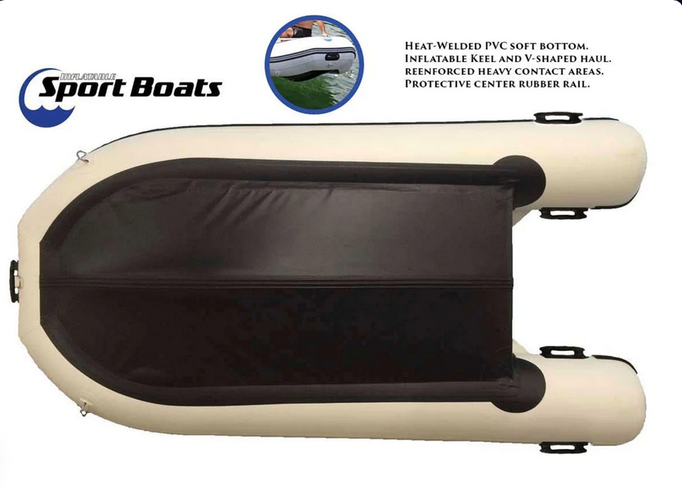 Island Hopper Swordfish 10.8′ Air Floor Inflatable Sport Boat