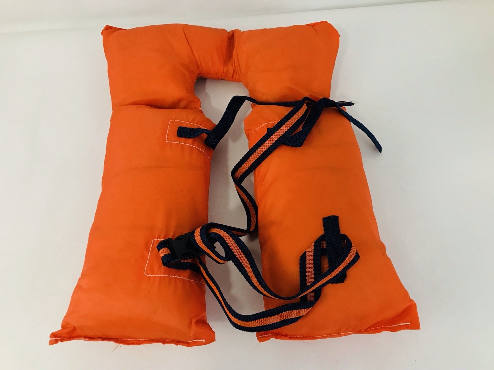 Rare Vintage Adult Life Jackets Lot Of 5 With Case Orange Type II