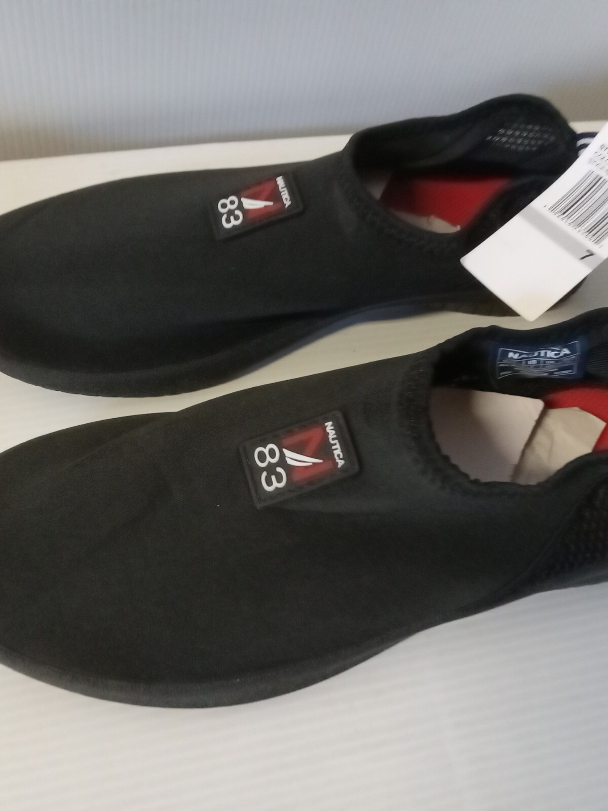 Nautica Kids size 7 Athletic Water Shoes Aqua “marc” Slip-on Sandals (☆#00t)