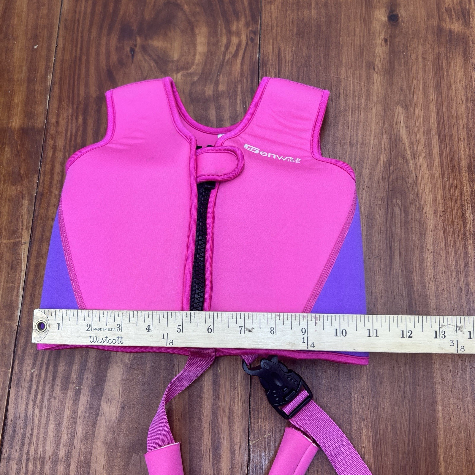 Senwiss Kids Swim Vest Float Jacket Pink Purple Size S Life Jacket