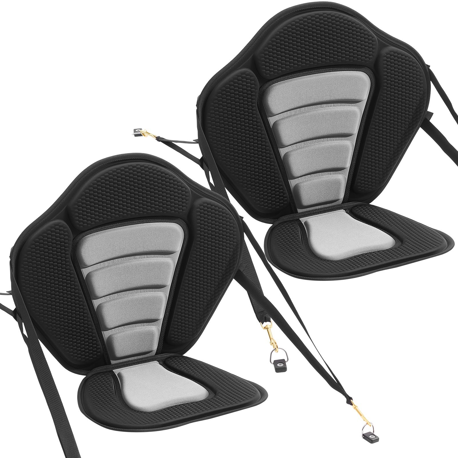 Uimoso 2 Pack Kayak Seat Universal Padded Kayak Seat 0.5″ Cushion with Backrest