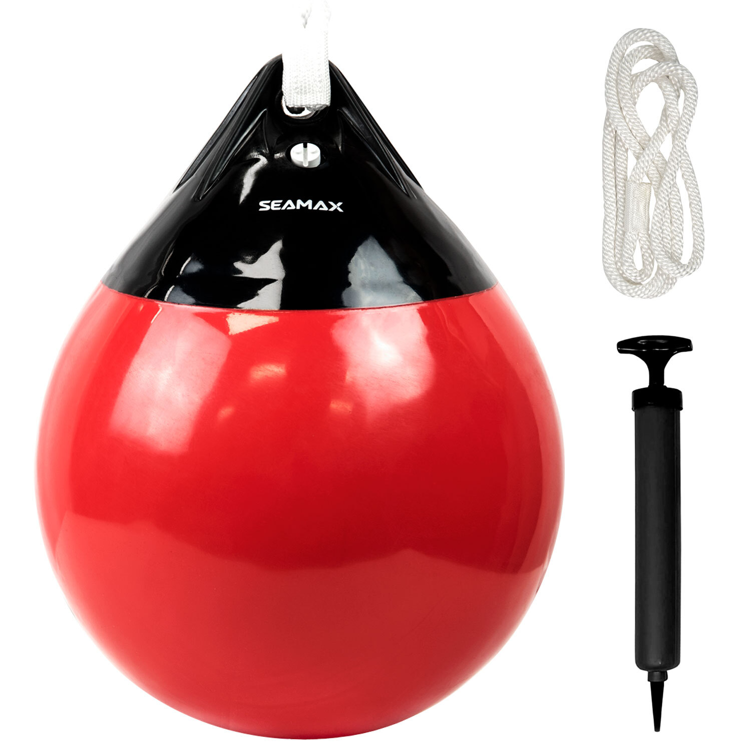 Boat Fenders Ball Round Anchor Buoy, Heavy-Duty Marine-Grade Vinyl 12″ or 16″