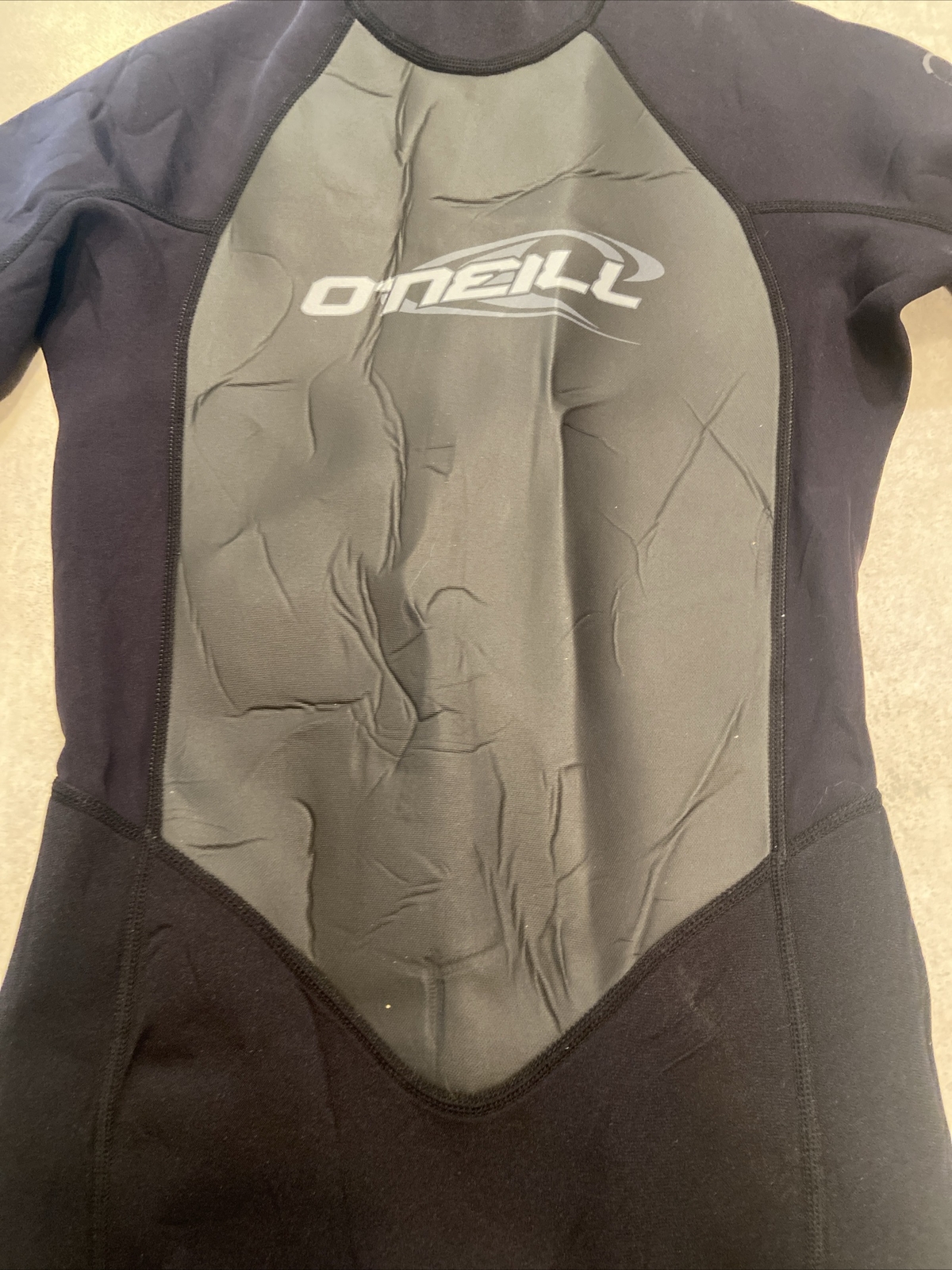 Women’s O’NEILL Shorty Wetsuit Size XS X-Small Zipper Clean Diving Style 1240
