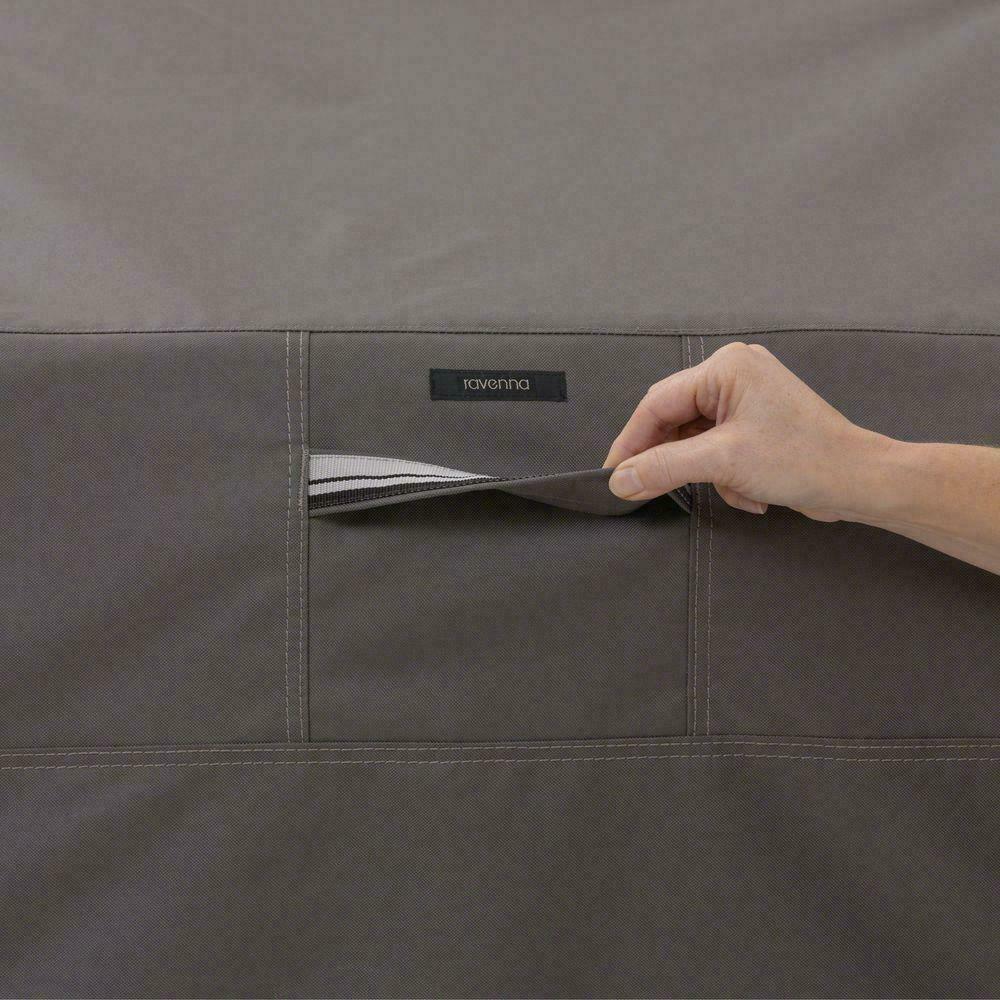 Ravenna Dark Taupe X-Small Built-In Grill Cover 32″L x 26″W x 24″H NEW