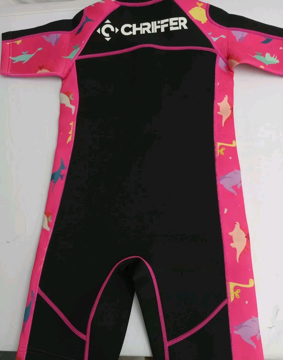 Chriffer Unisex Child Wetsuits Wet Suits 2mm Neoprene Thermal Pink XL (9/10)
