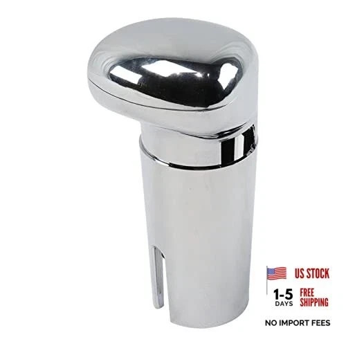 Chrome Shift Cover & Knob for 13/18 Eaton Fuller Peterbilt Kenworth