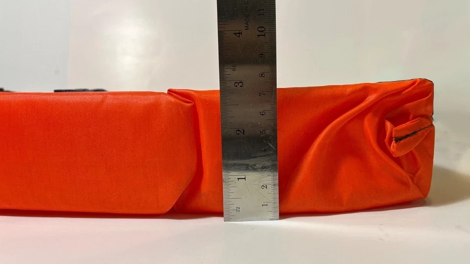 Adult’s Kent Buoyant Life Vest Supports Over 90 lbs Neon Orange TYPE 2-P.F.D USA