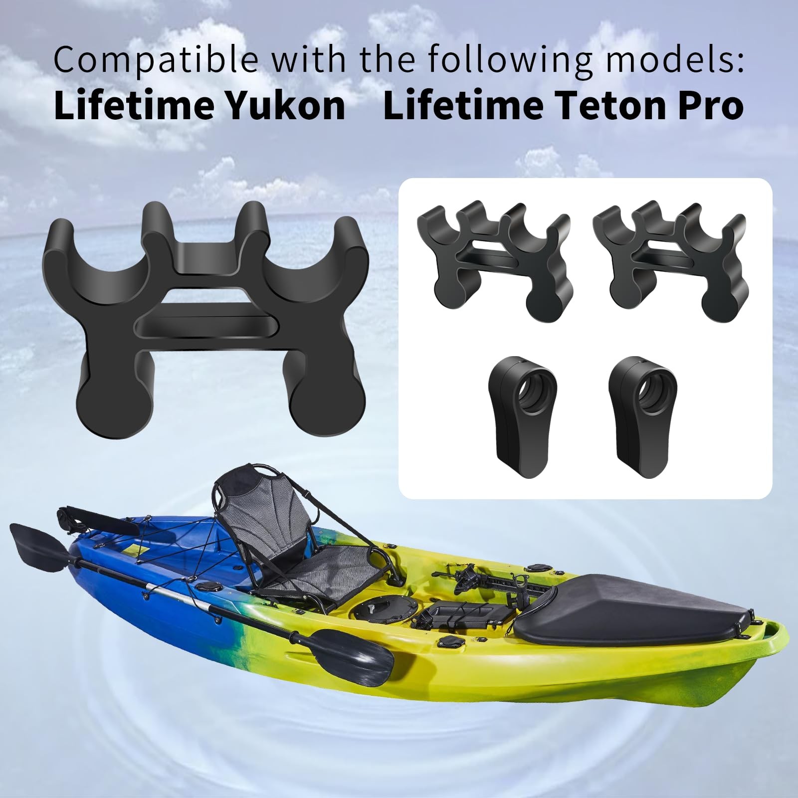 Kayak Seat Risers Compatible with Yukon and Teton Pro Kayaks