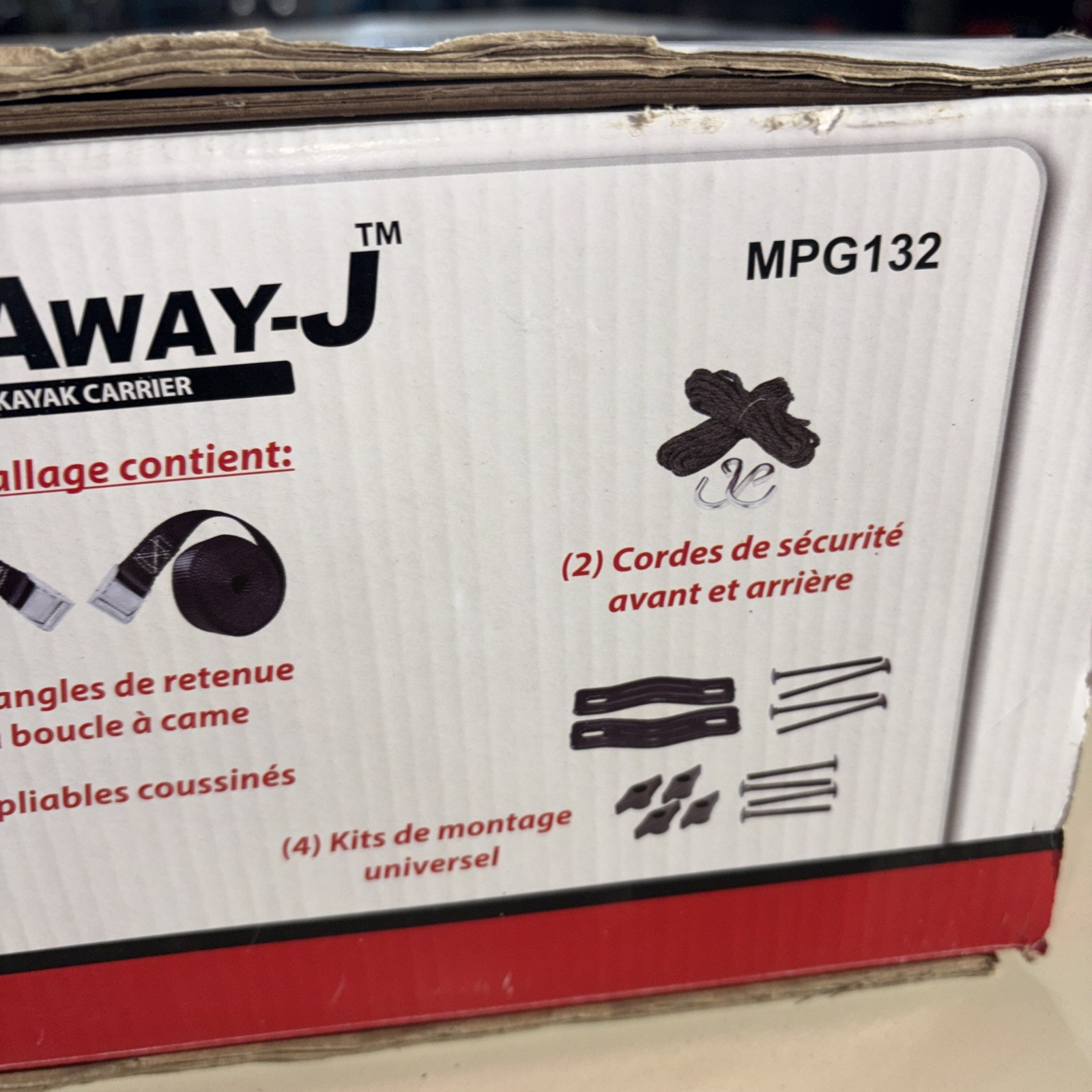 Malone Auto Racks FoldAway-J Kayak Rack MPG132 NIB