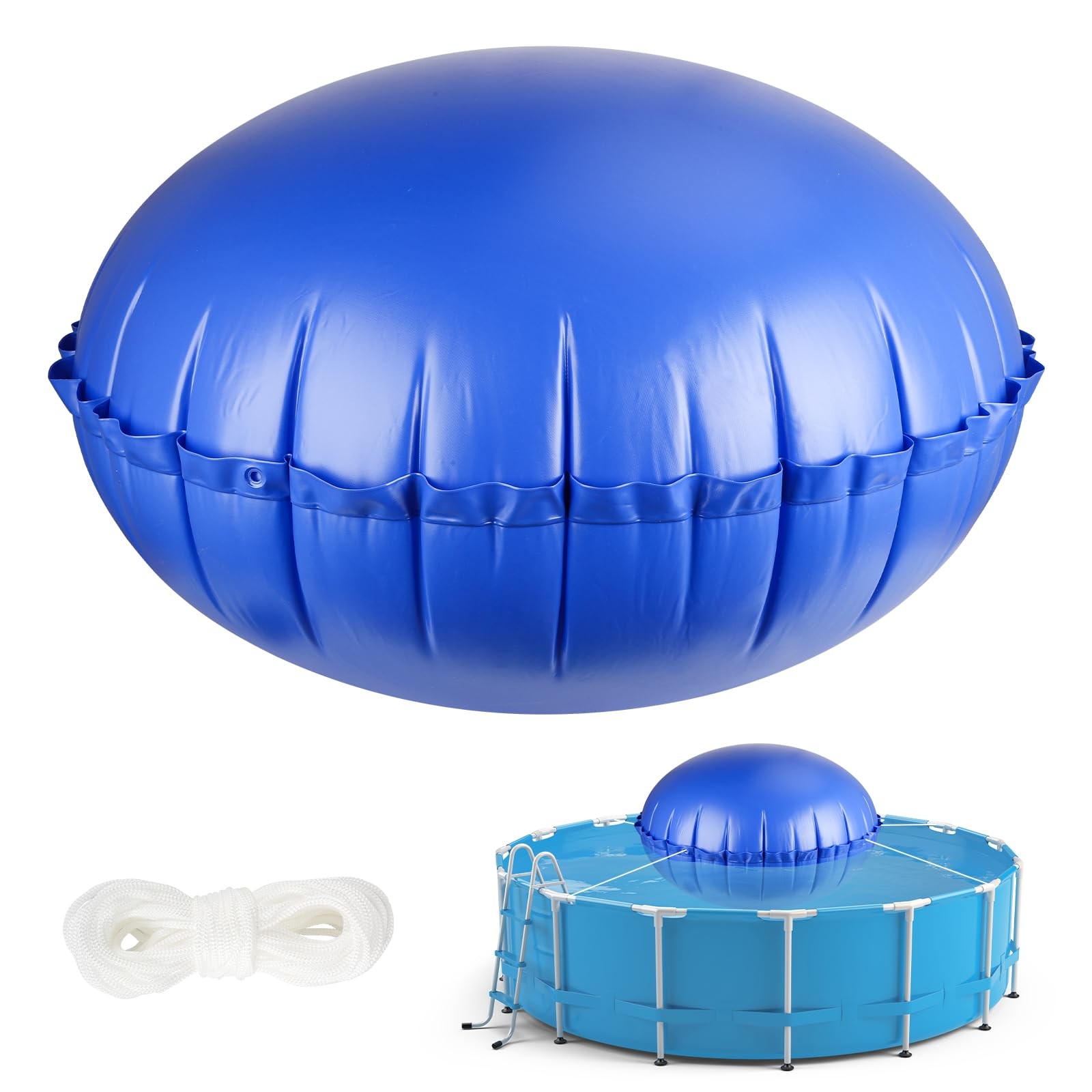 6′ x 6′ Pool Pillows for Above Ground Pools, Ultra-Thick Cold-Resistant Pool …
