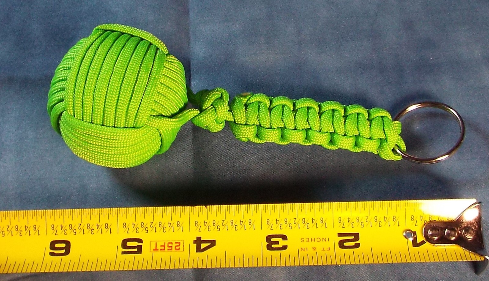 Floating Boat Key Chain Neon Green or Neon Orange Or ASK for different color(s)