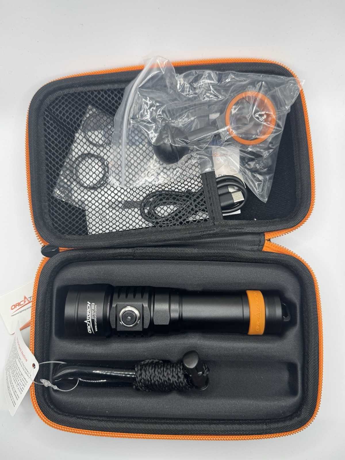 Orcatorch d710 Mk2 dive light