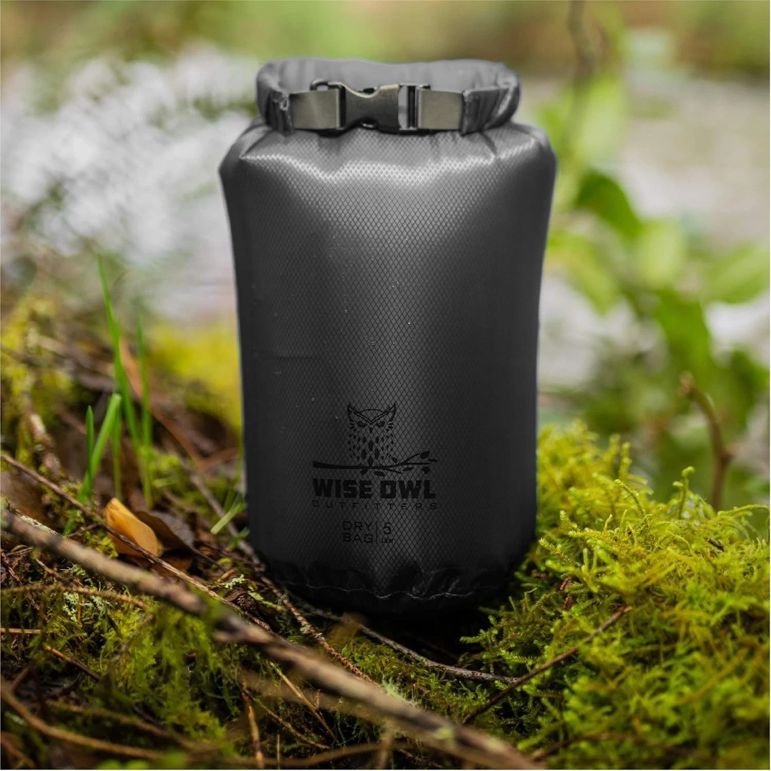 Waterproof Dry Bag 3-Pack – Lightweight & Airtight 5L/10L/20L Small & Large D…