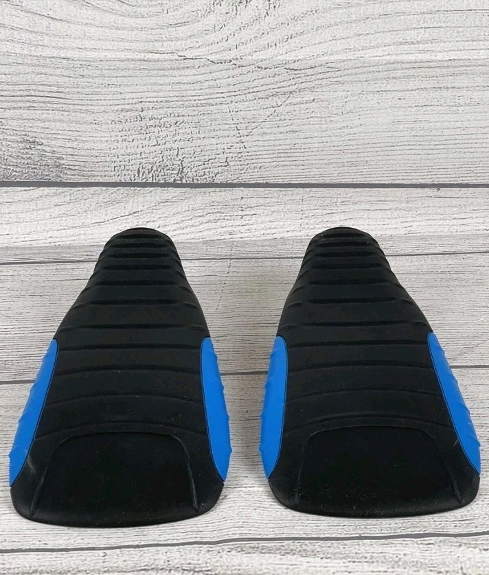 Nike Swim Fins Black Blue Adult Ocean Pool NESS9171-919 NWT Size SMALL