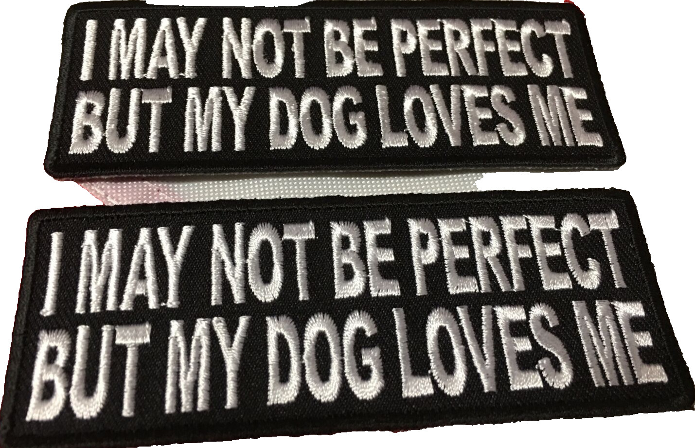 Morale Patch May Not Be perfect my dog loves me gift novelty FUN hat Uget 2 #909