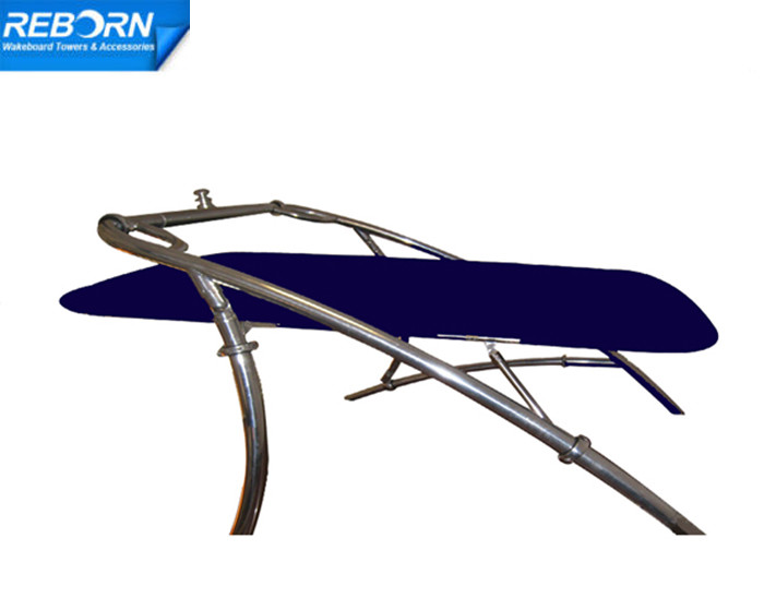Reborn Boat Wakeboard Tower Bimini PRO1580 Navy Blue Canopy — 5 Yrs Warranty!