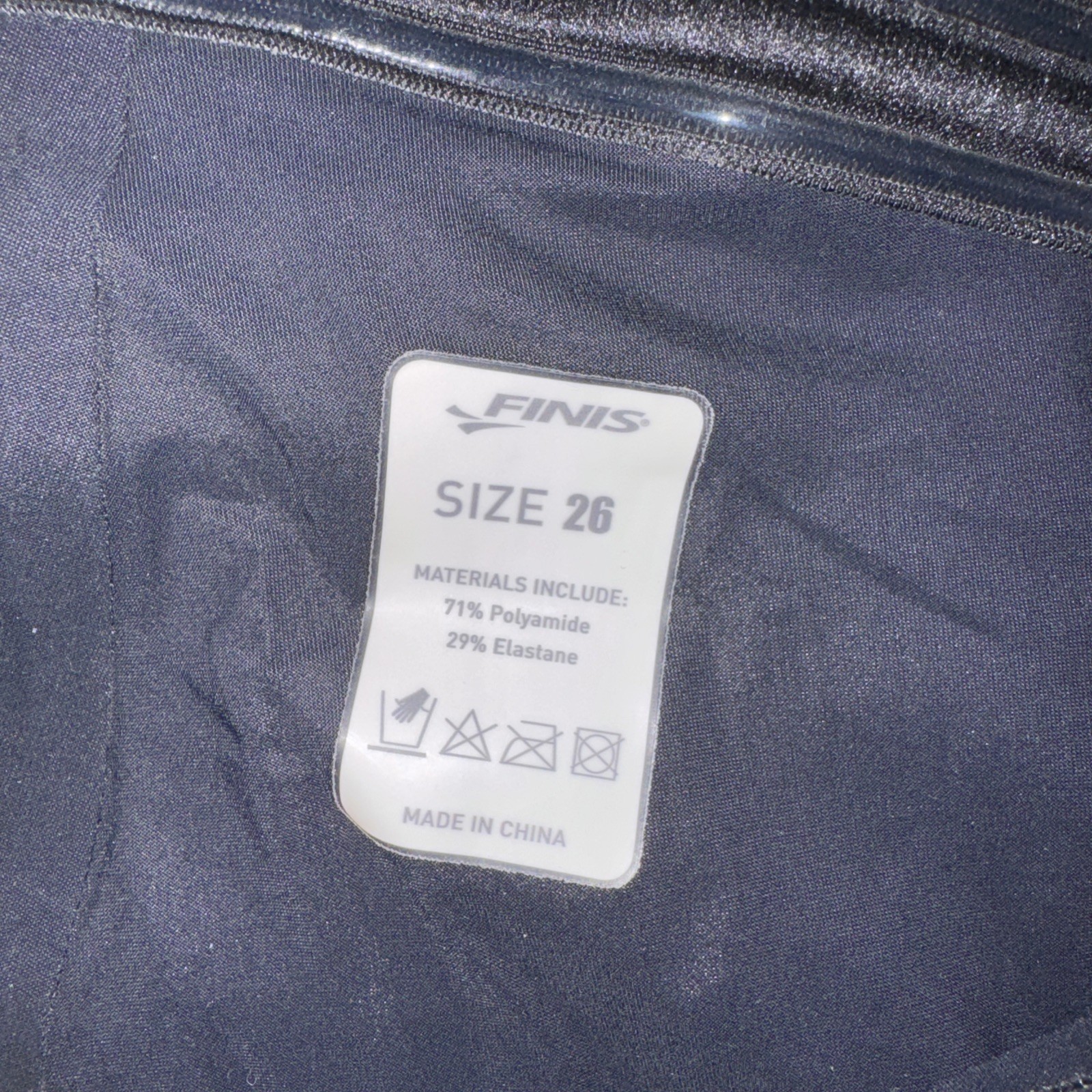 Finis Men’s Fuse Tech Suit Jammer Size 26 Pink