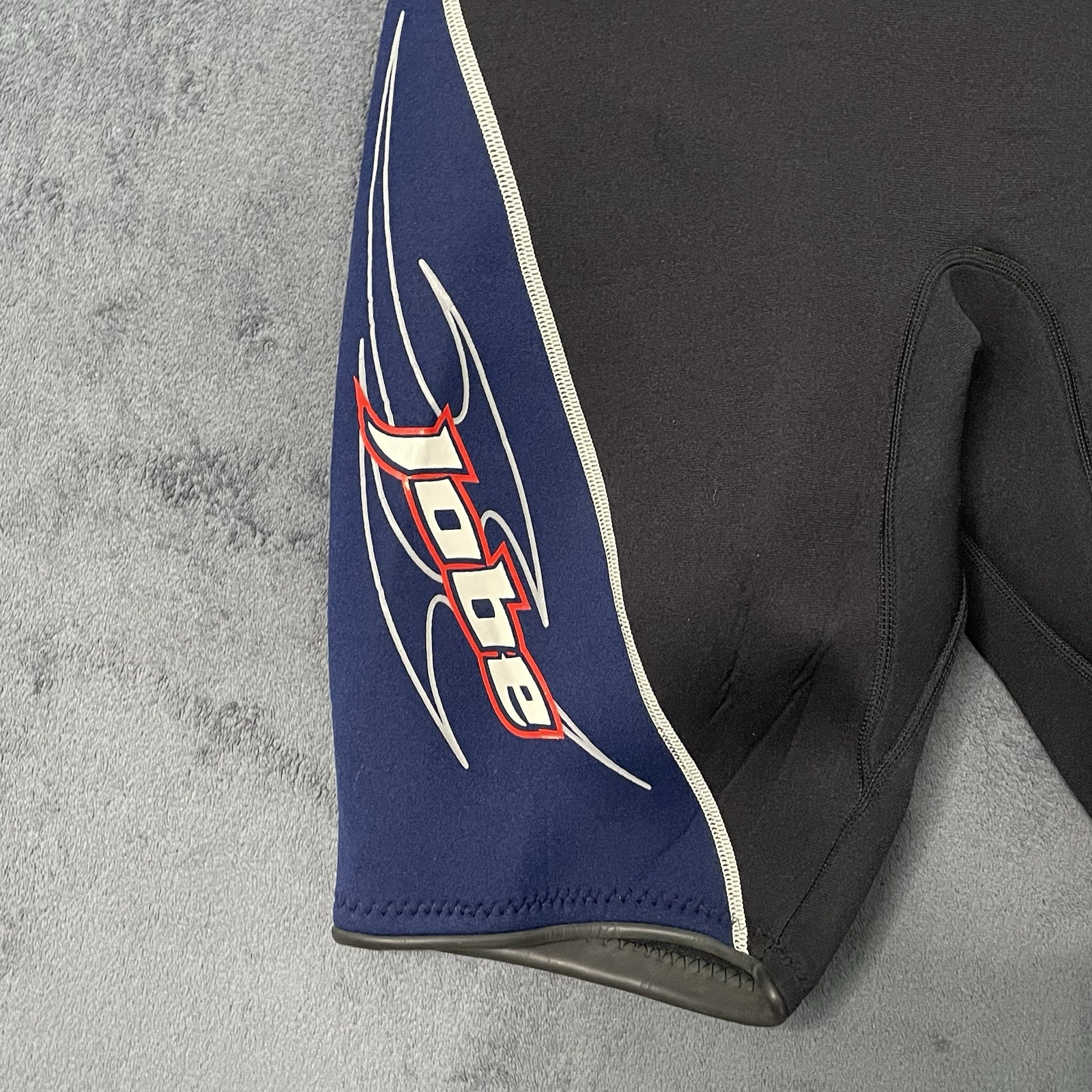 Jobe Wetsuit Mens XL Power Stretch Flat Stitch Blue & Black Shorty