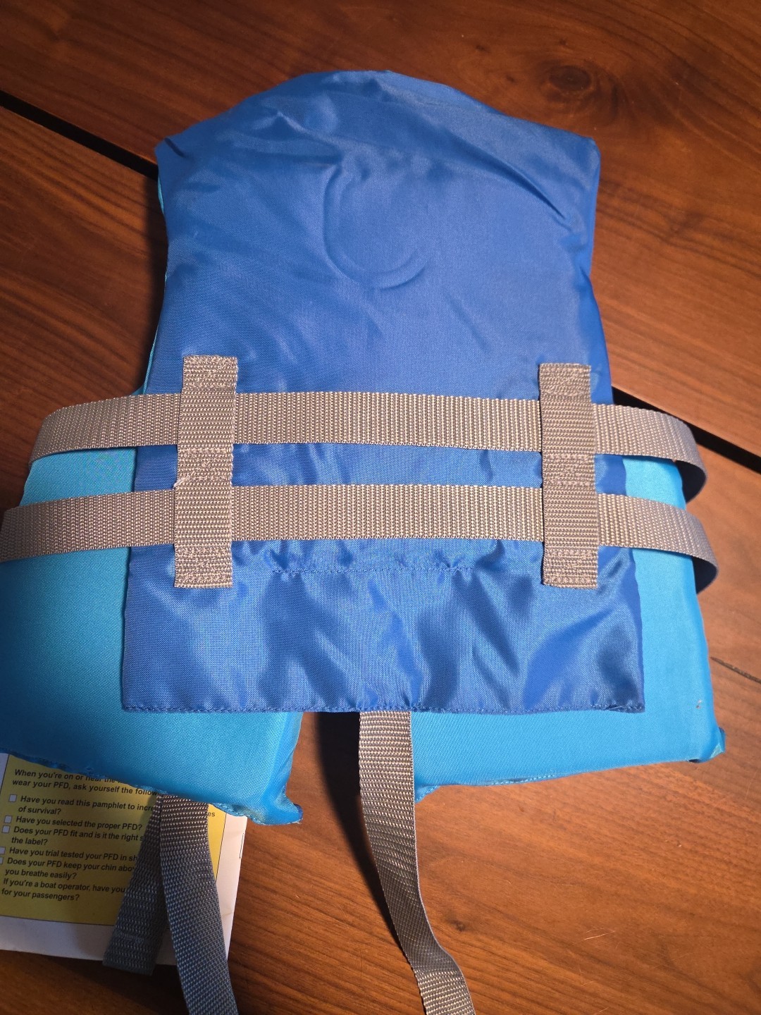 New X2O Life Jacket Universal Youth Life Vest (30-50 Pounds) 710 Blue Ocean