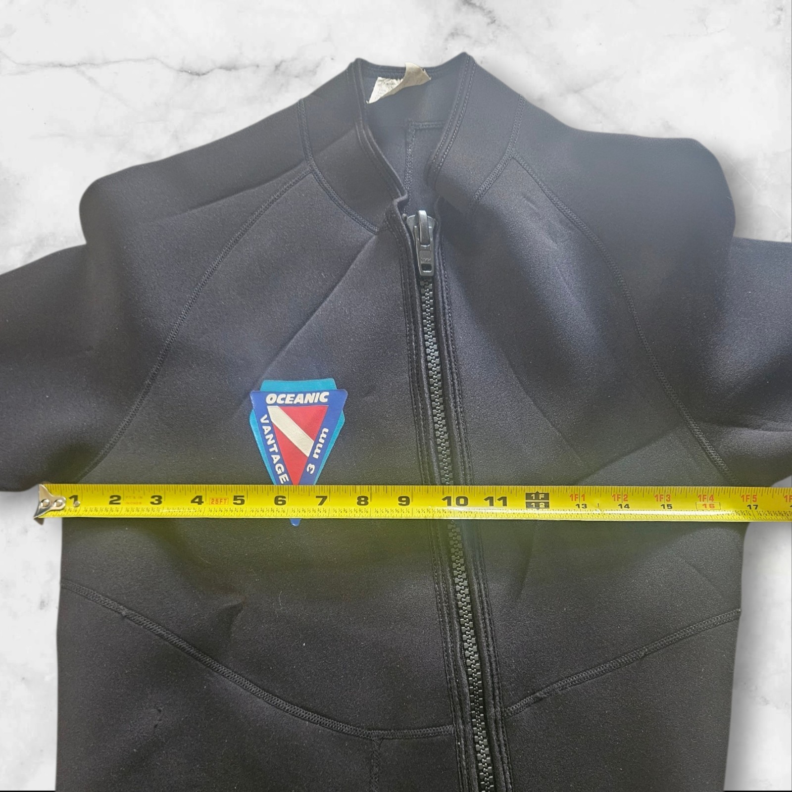 Oceanic Vantage 3mm 2 Piece Wetsuit Set Mens L Full Suit Shorty VTG