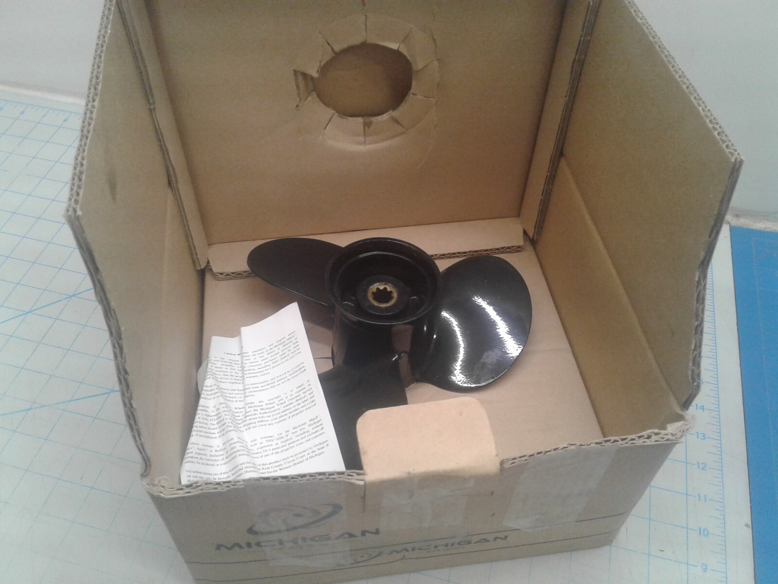 Michigan Wheel Marine Boat Prop Propeller 9 1/4 x 8 102003