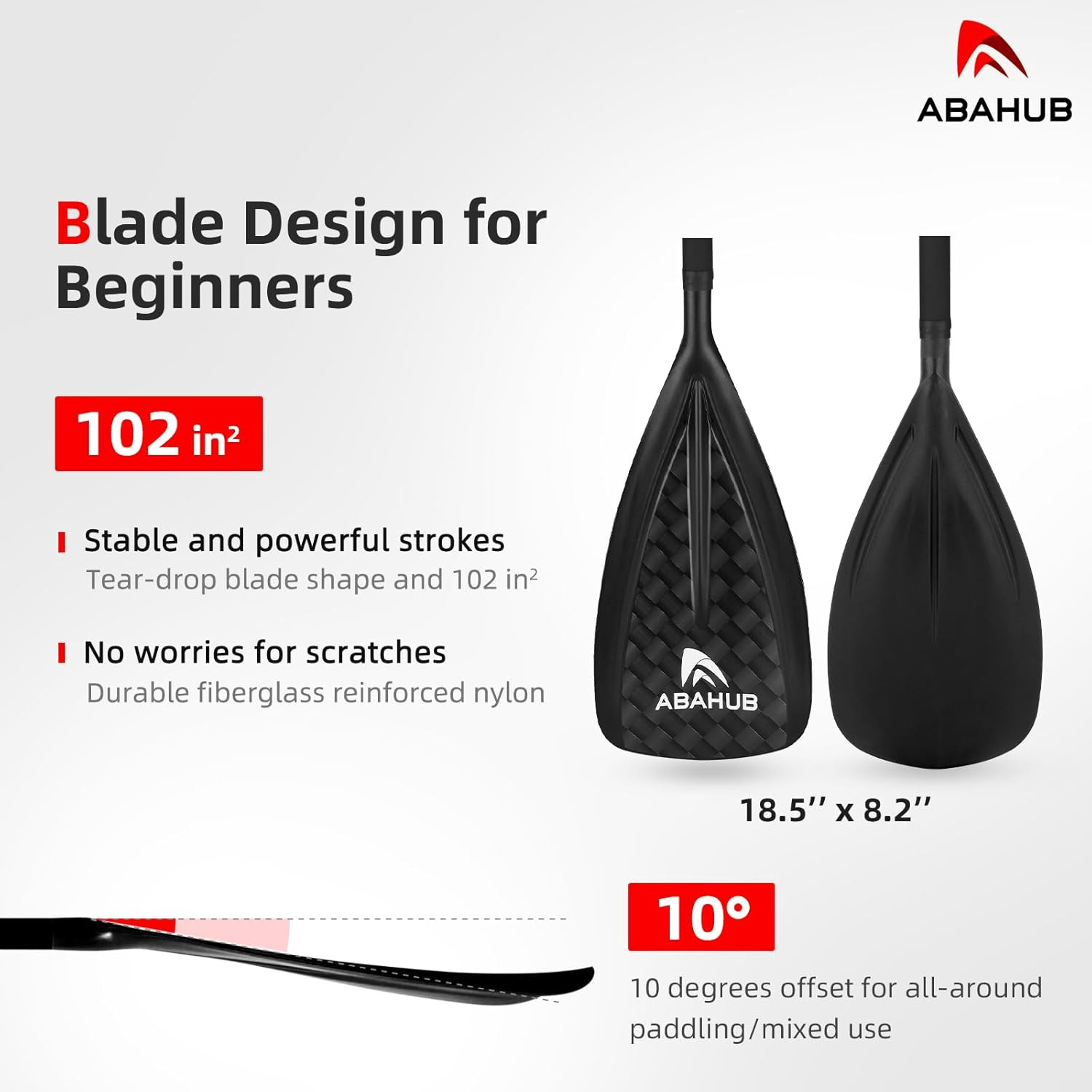 SUP Paddles – 3 Piece Adjustable Stand up Paddle – Lightweight Oar