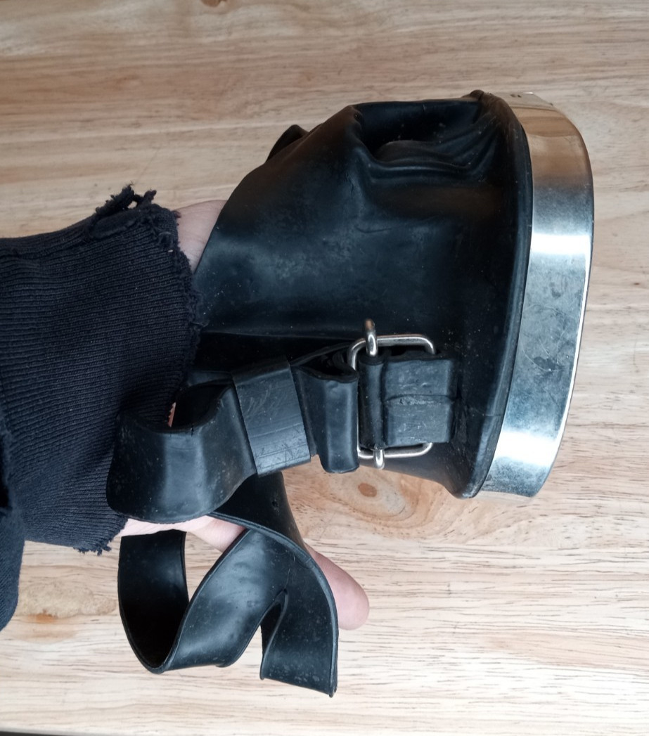 US Divers Atlantis Vintage Scuba Dive Mask Tempered Glass Snorkel Goggles