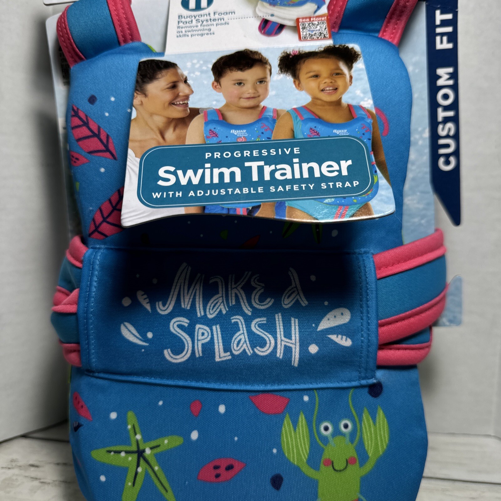 Progressive Swim Trainer Aqua Swim School Level 3 -38 Lbs Max 3-5 Years