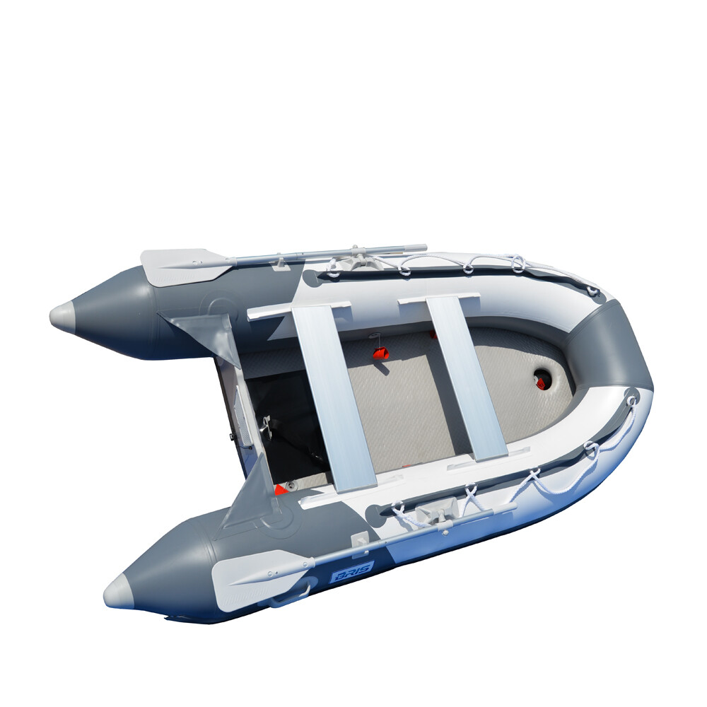 BRIS 9.8 ft Inflatable Boat Dinghy Yacht Tender Fishing Raft Pontoon W/Air Floor