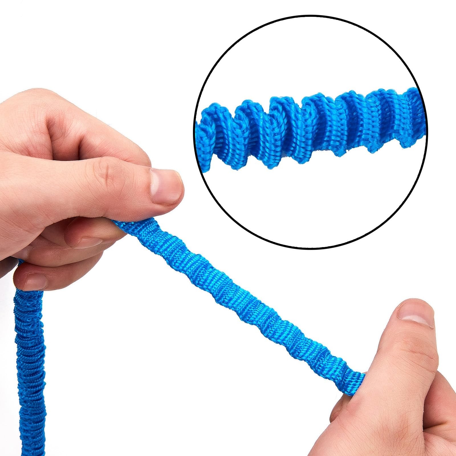 Kayak Paddle Leash, 3-7 ft Stretchable Strap Lanyard for SUP, Canoeing, Fishi…