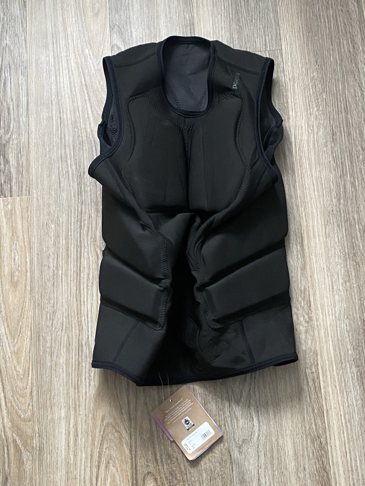 Patagonia Men’s Black Aqua Solvent Free Stretch Yulex Impact Vest Size L NEW