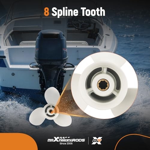 9 1/4 X 11 Aluminum Boat Propeller for Yamaha 9.9HP 15HP Outboard Motor 63V