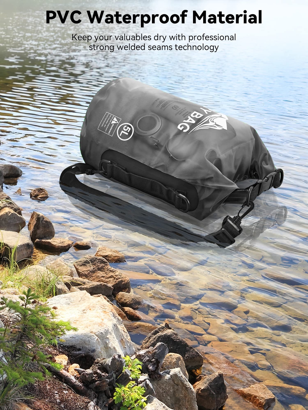 Affordable Dry Storage Bag for Kayaking, Rafting & Beach Travel