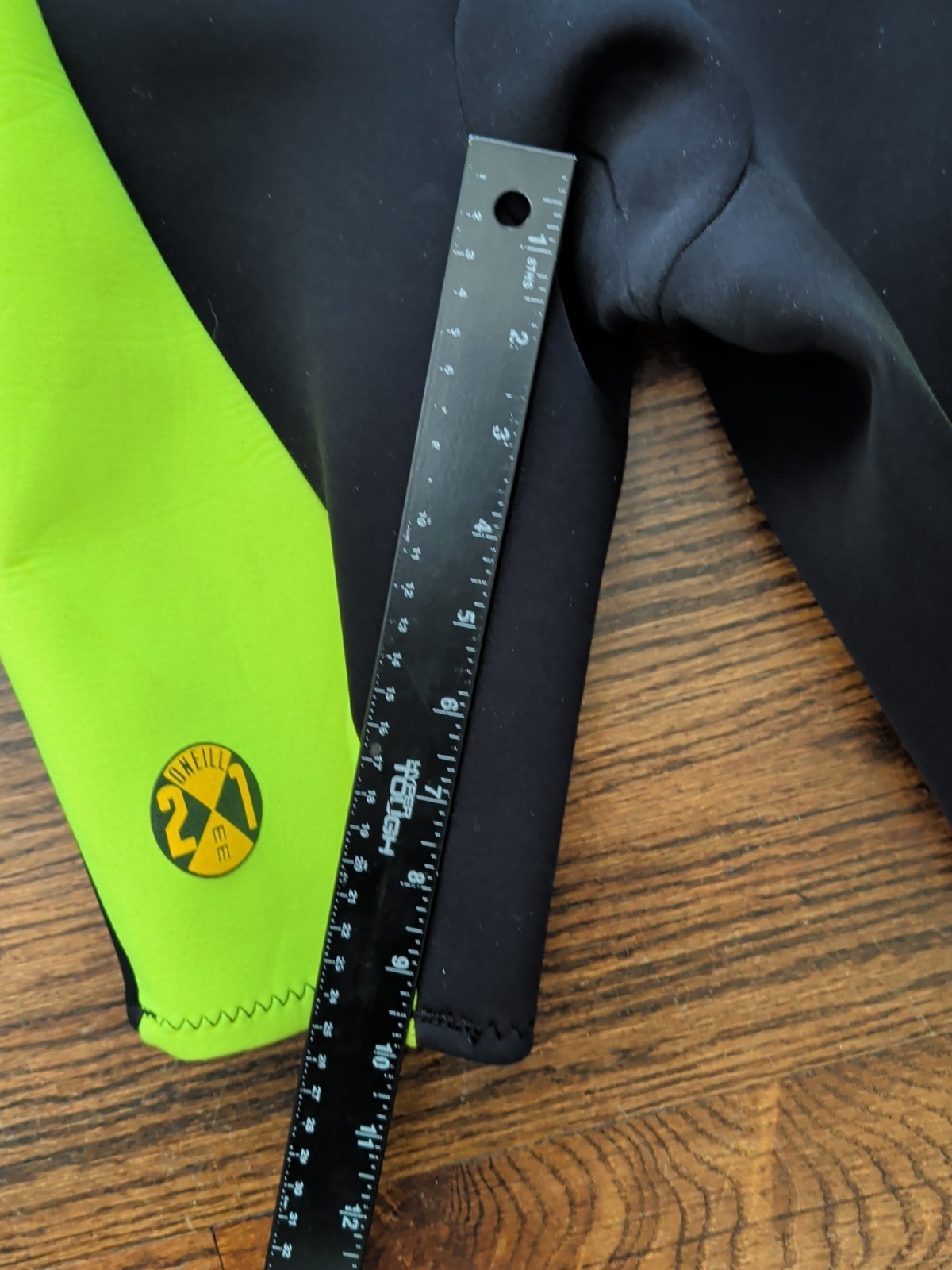 Oneill Reactor 7157 Shorty Wet Suit Diving Surfing Neon Yellow Orange Unisex M