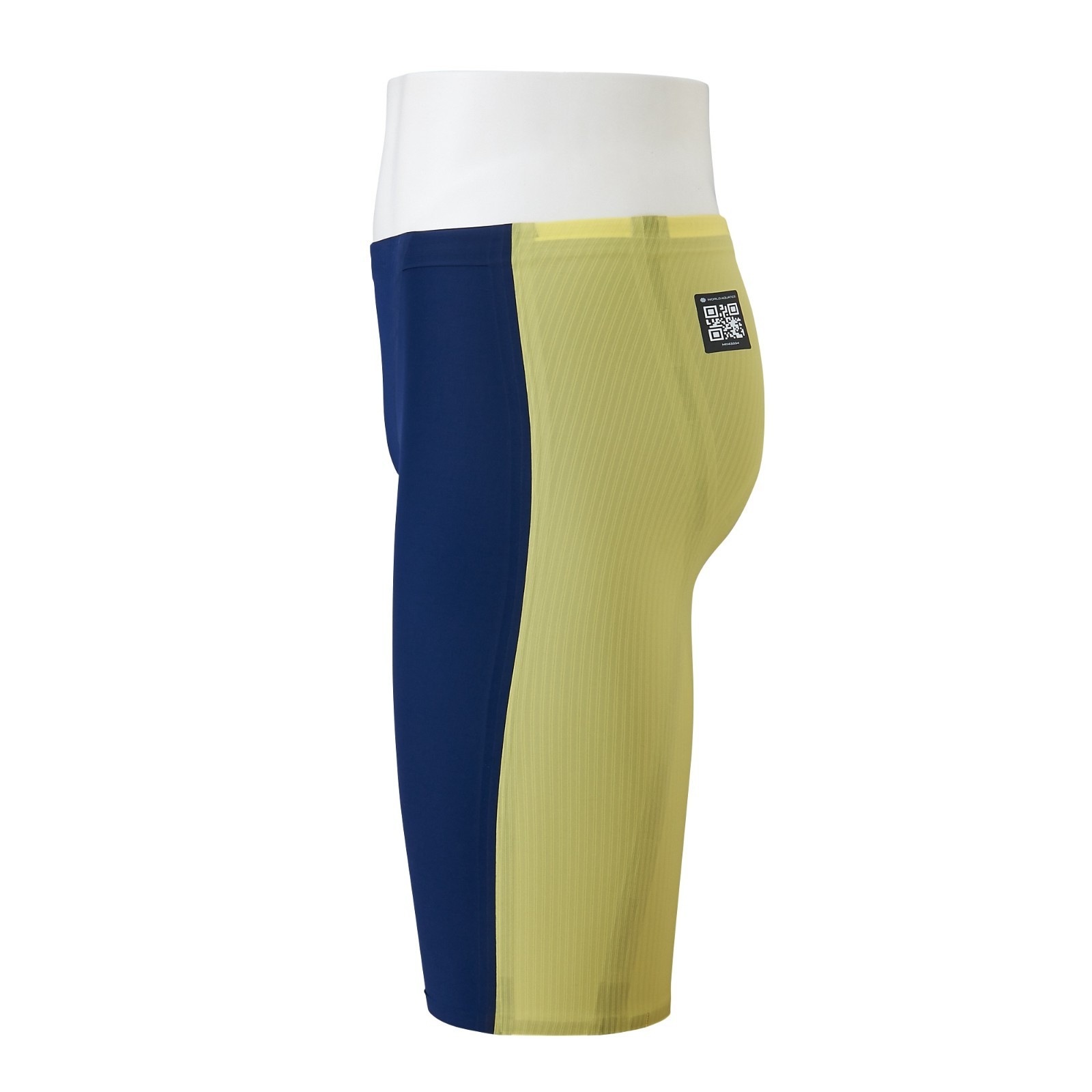 Mizuno Men’s Swimsuits GX SONIC ROYAL PW ‎N2MBD001 Navy/Yellow Nylon 2026